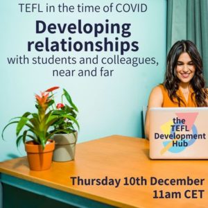 Developing relationships with students and colleagues, near and far - with Teresa Bestwick and Simon Pearlman (webinar)