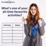 What's one of your all-time favourite activities? (Wednesday Question)